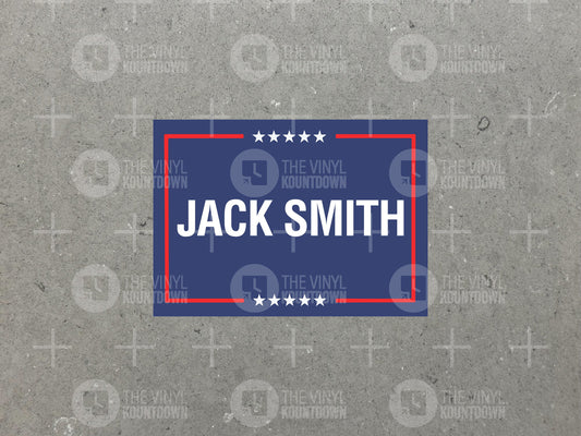 Jack Smith | F*ck Trump, Arrest Him! |  Pro-Justice Political Sticker | No More Old White Men in Charge | High-Quality Vinyl Sticker