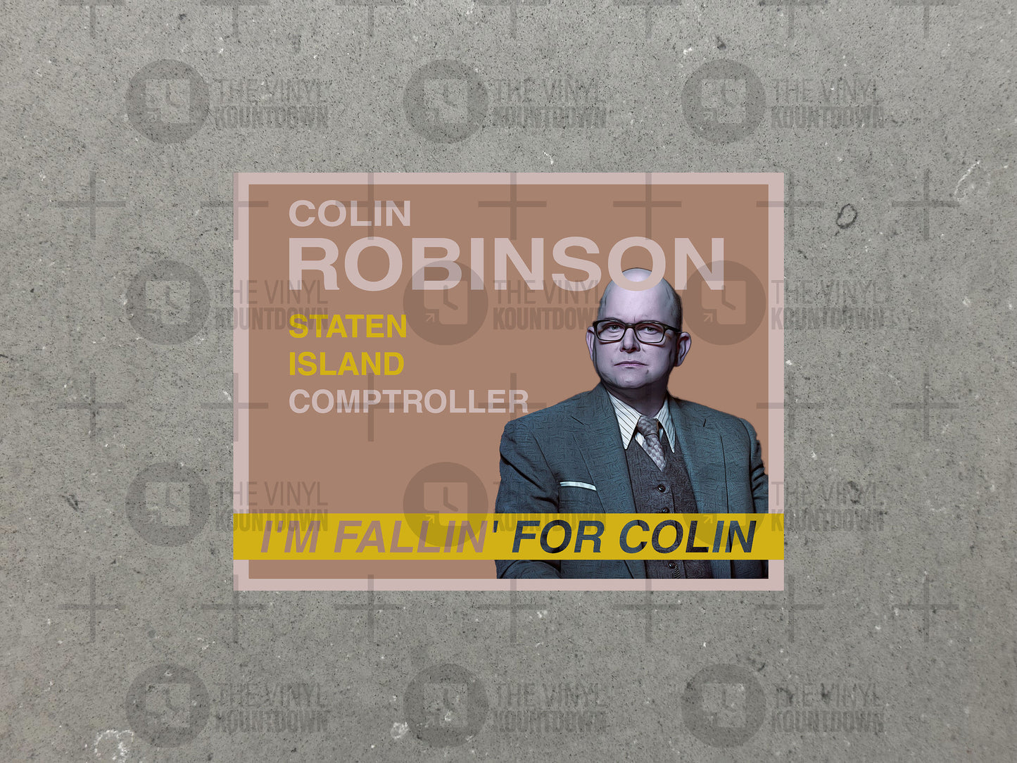 I'm Fallin for Colin Robinson | Funny Vampire Sticker for Toolbox, Hard Hat, Laptop, Water Bottle, Computer | High Quality Vinyl Sticker