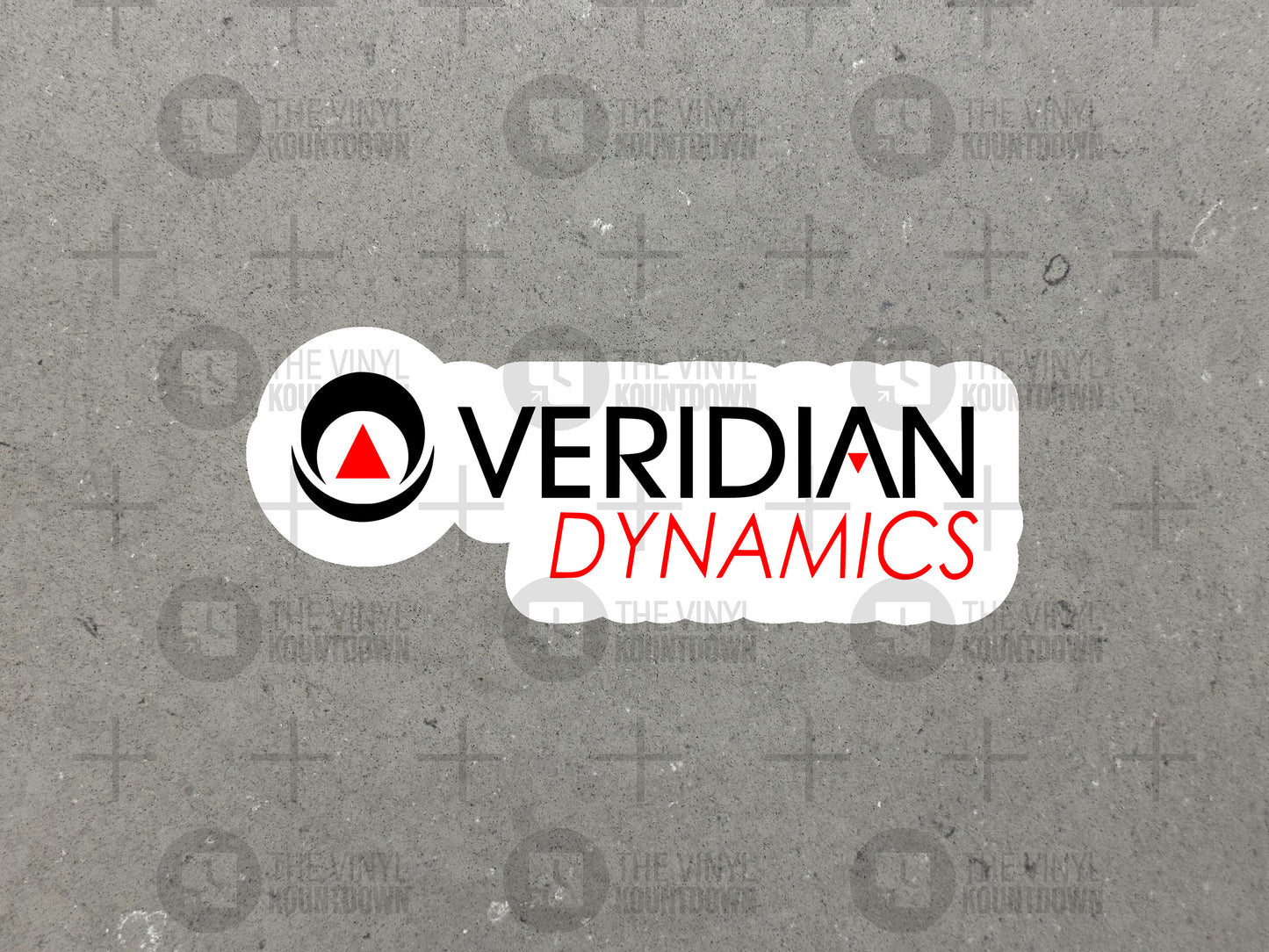 Veridian Dynamics Logo | Funny TV Show Sticker for Toolbox, Hard Hat, Laptop, Water Bottle, Computer | High Quality Vinyl Sticker