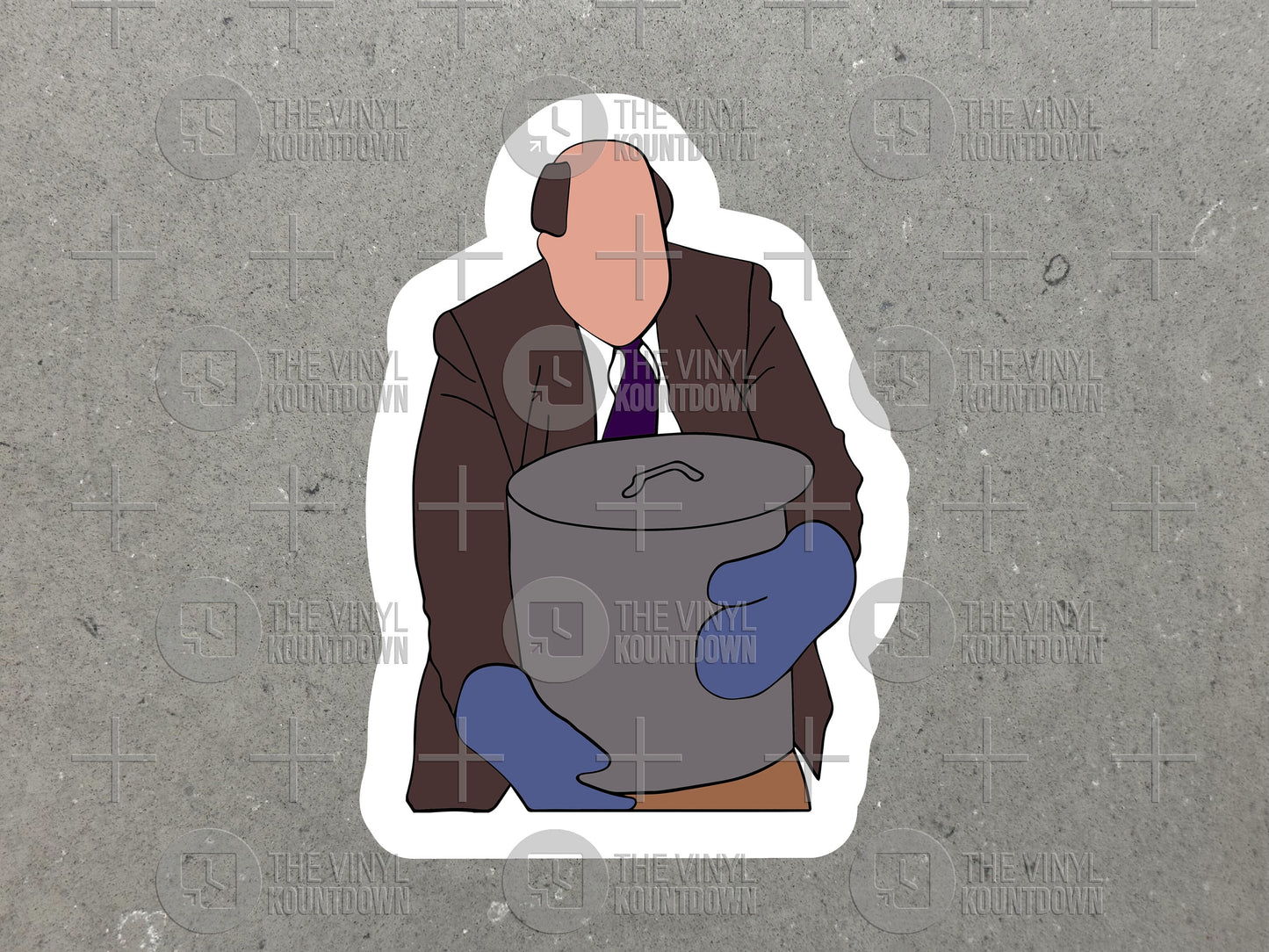 Kevin's Famous Chili! | Funny Kevin Sticker for Toolbox, Laptop, Water Bottle, Phone, Computer, Or The Office | High Quality Vinyl Sticker