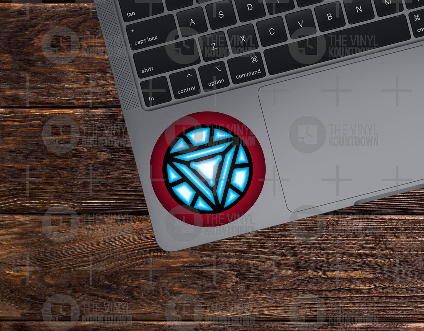 Arc Reactor | Iron Man | Nerdy Comic Book Cartoon Sticker for Laptop, Water Bottle, Cellphone, Computer | High Quality Vinyl Sticker