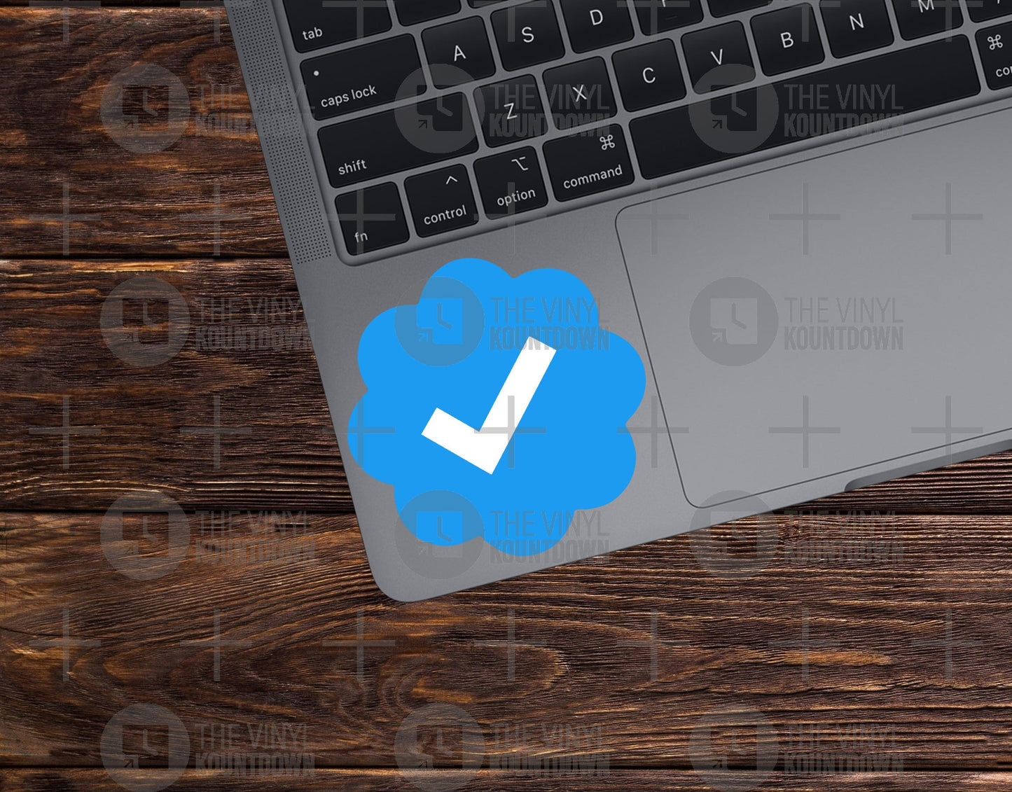 Blue Check Mark! | Get Verified In Real Life | Funny Meme Sticker for Laptop, Water Bottle, Cellphone, Computer | High Quality Vinyl Sticker