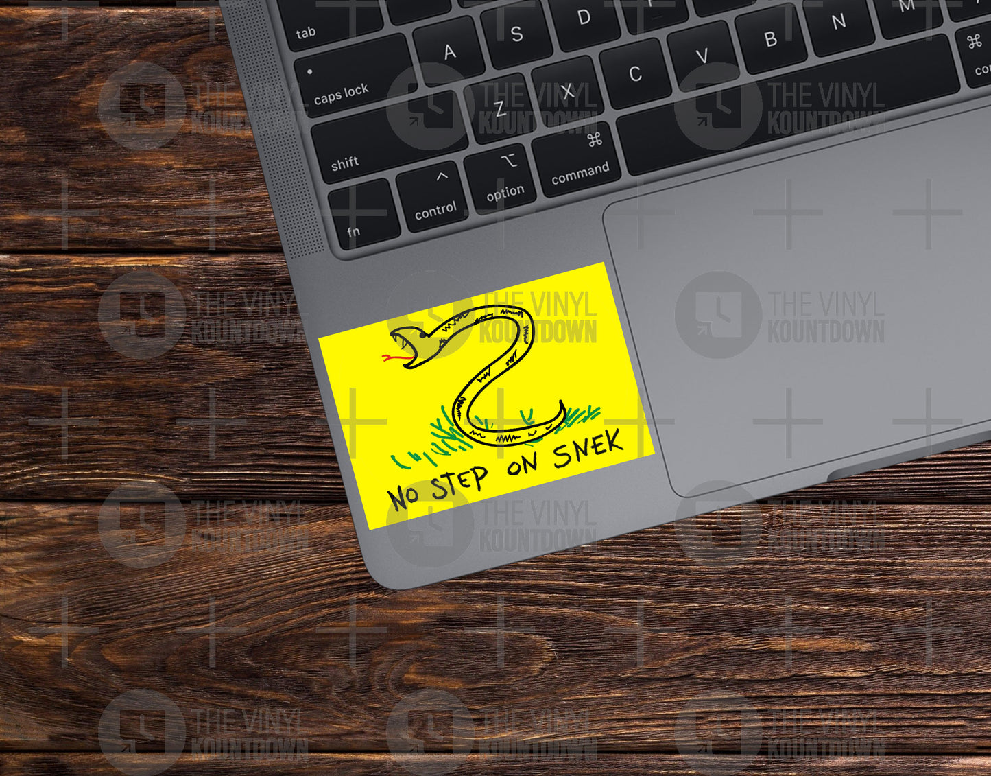 No Step On Snek! | Funny Don't Tread on Me Sticker | High Quality Vinyl Sticker