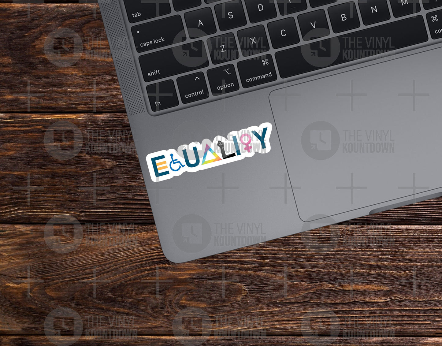 Equality Sticker | Liberal, Democrat, BLM, LGBTQ+, Pro Diversity, Equity, and Inclusion | High Quality Vinyl Sticker