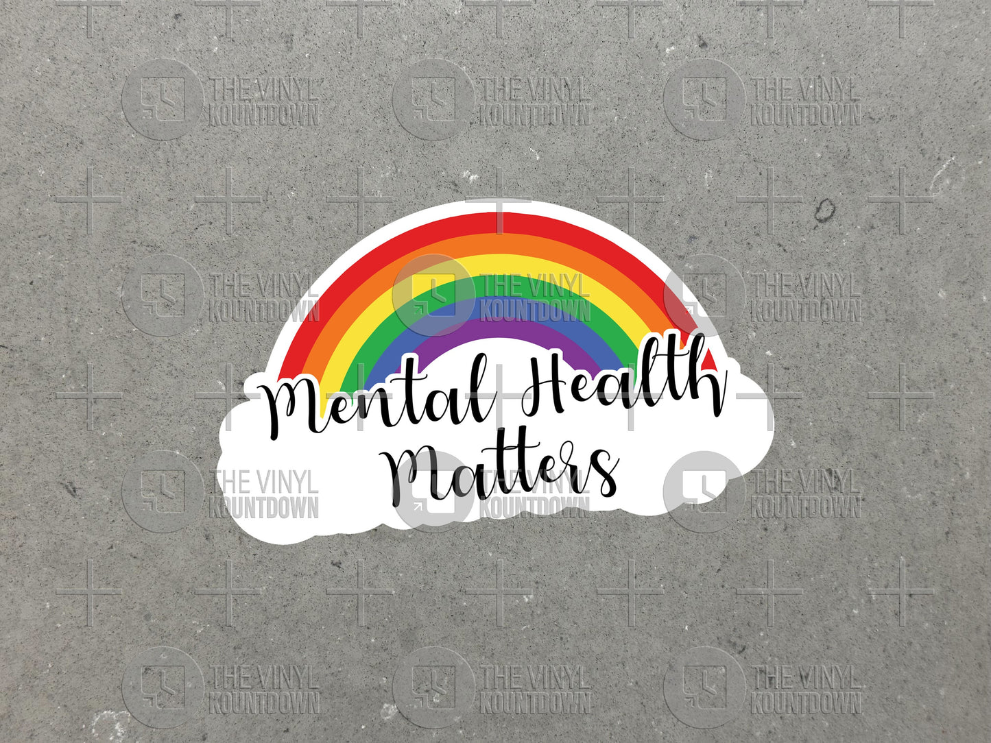 Mental Health Matters! | You Matter | Mental Health Awareness | Pro Feminist, Equality, Social Justice | High Quality Vinyl Sticker